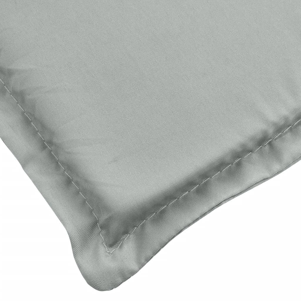 vidaXL Cuscino per Lettino Prendisole Grigio Chiaro mélange 200x50x4cm, Cuscino, Cuscino per Seduta, Cuscino per Sedia, Cuscino da Esterno