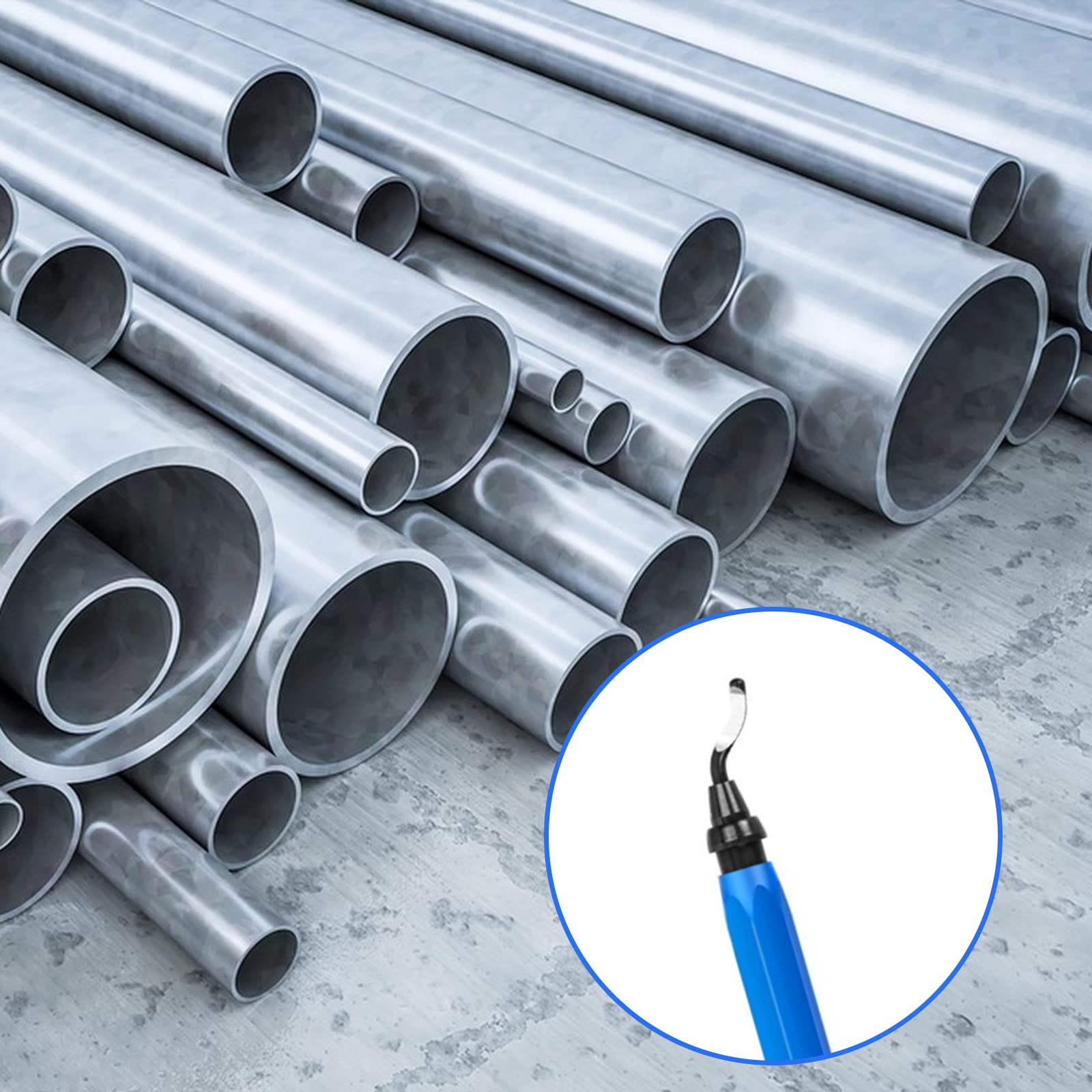 Set Sbavatore Manuale Con 9 Lame E 5 Lime - Per Metallo, Resina, Stampe 3D