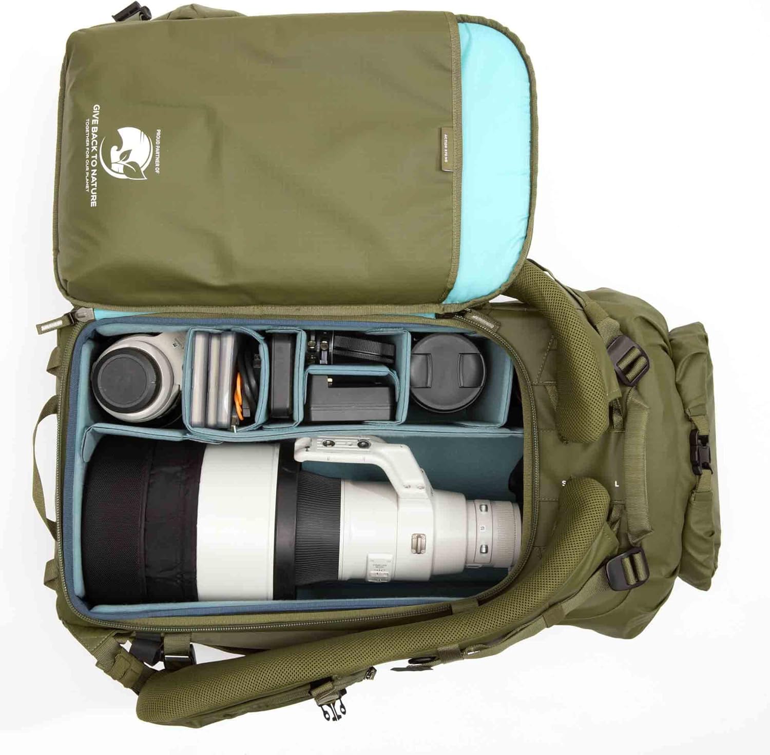 Shimoda Core Unit XXL DV, Deep Cine And Super Telephoto Camera Insert For Action X70/X70HD Backpack, Top Access Door For Mounted 600mm f/4 Kits, EVA Dividers, Support Frame, Maximum Storage