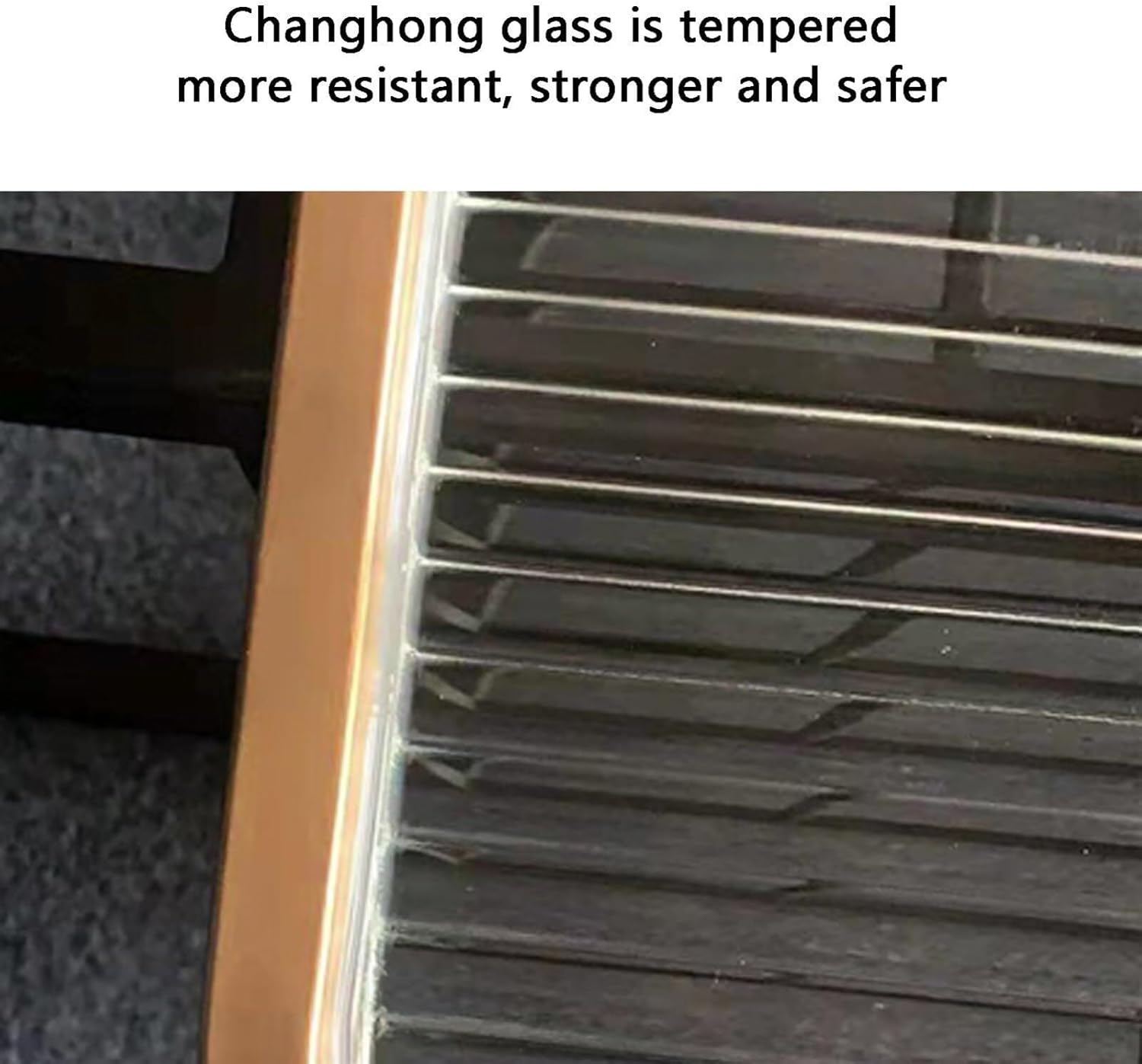 Urinal Partition Divider with Stainless Steel Frame,public toilet Wall-Mounted Decorative Partition,Men's Urinal Privacy Screen.Restroom Partitions,Used in schools and restaurants(Rose Gold,1PCS)