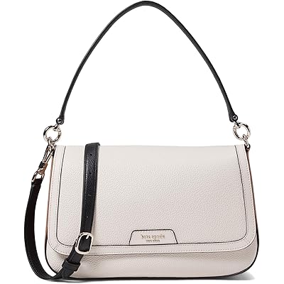 Женская сумка Kate Spade New York Hudson Colorblocked Pebbled Leather Flap Shoulder Bag