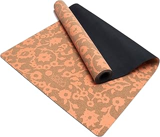 Yoga Design Lab Die Kork Yogamatte | Umweltfreundlicher Luxus | Ideal für Hot Yoga, Power, Bikram, Ashtanga, Schweißtreibende Workouts | Studioqualität | Inklusive Tragegurt!