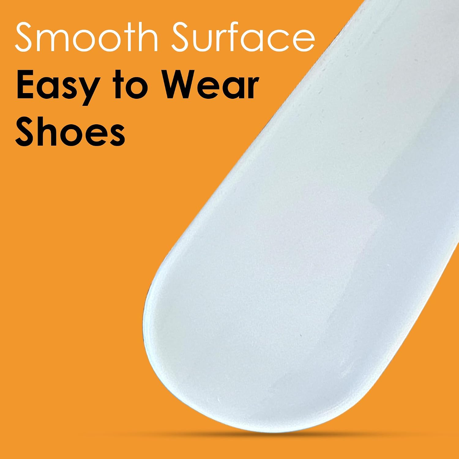 2 Pack Small Travel Shoe Horn for Men & Women – Compact Plastic Shoe Horn Set, Easy Shoe Helper Slip On Tool, Portable Shoehorn for Sneakers, Boots & Dress Shoes, Travel Size Shoe Accessories