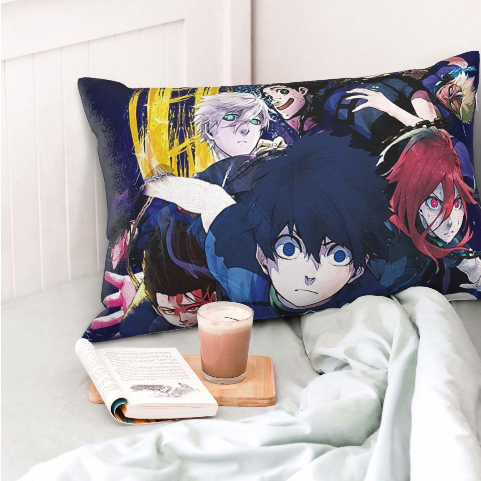 Amazon｜ブルーロック 枕カバー クッションカバー 抱き枕カバー 装飾枕