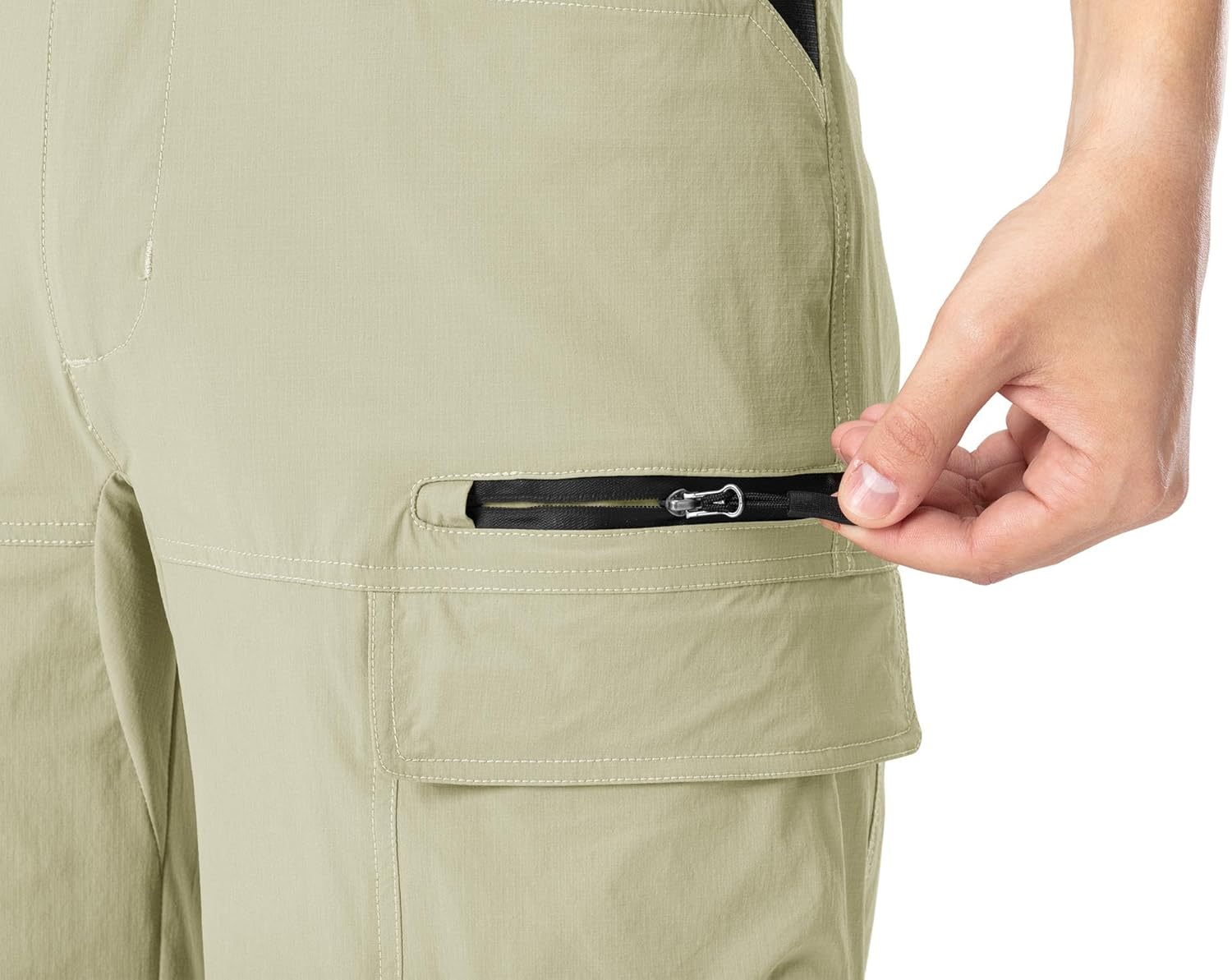 Rdruko Men's Hiking Shorts 9" Quick Dry Lightweight Water Resistant Work Outdoor Shorts with 5 Pockets