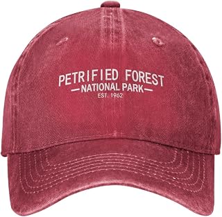 Workout Hats for Men Petrified Forest National Park Outdoor Caps for Women National Park Caps