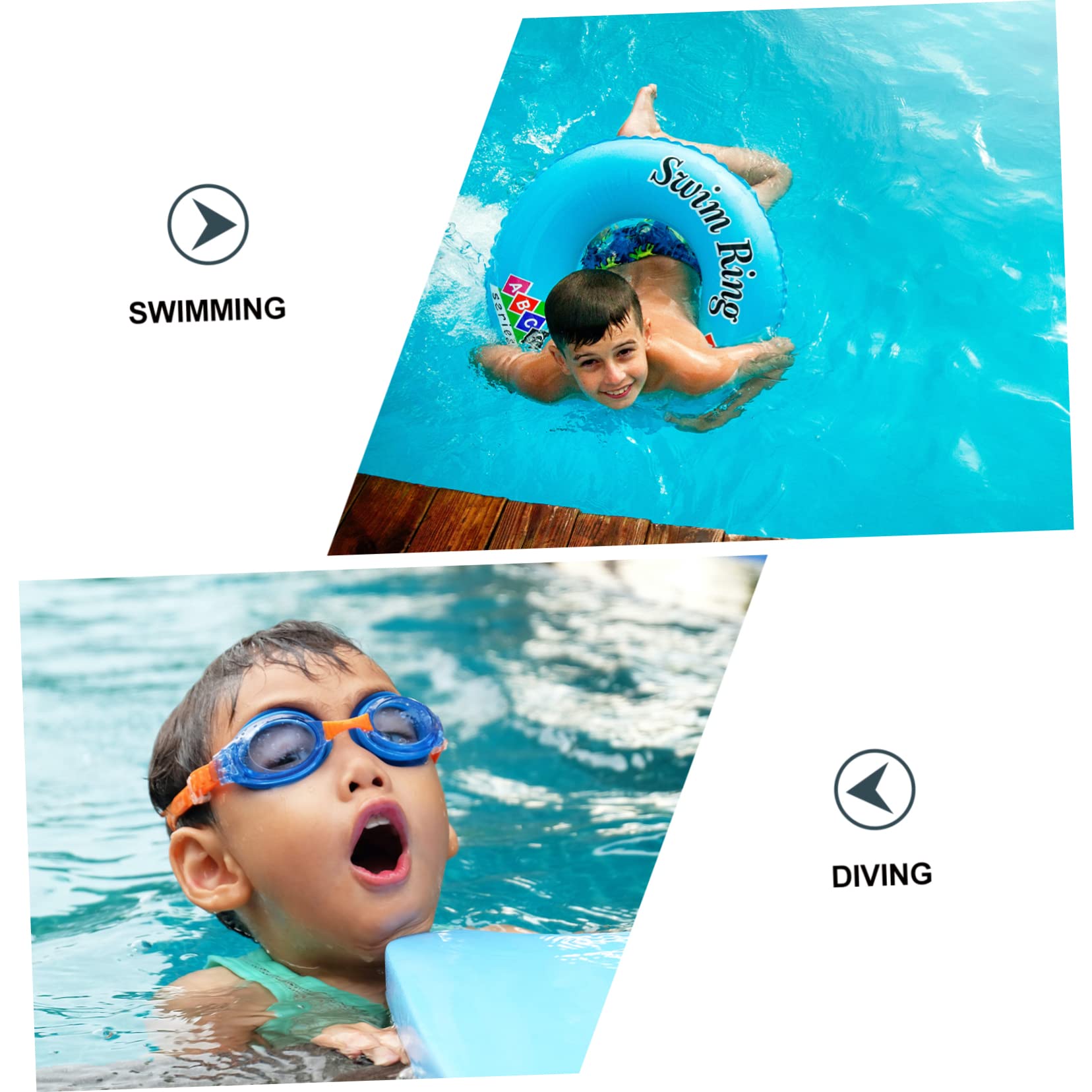Happyyami Dult Snorkeling Gear Dry Snorkel Mask Set Flat Lens Tube High Definition Vision Snorkeling Equipment Random