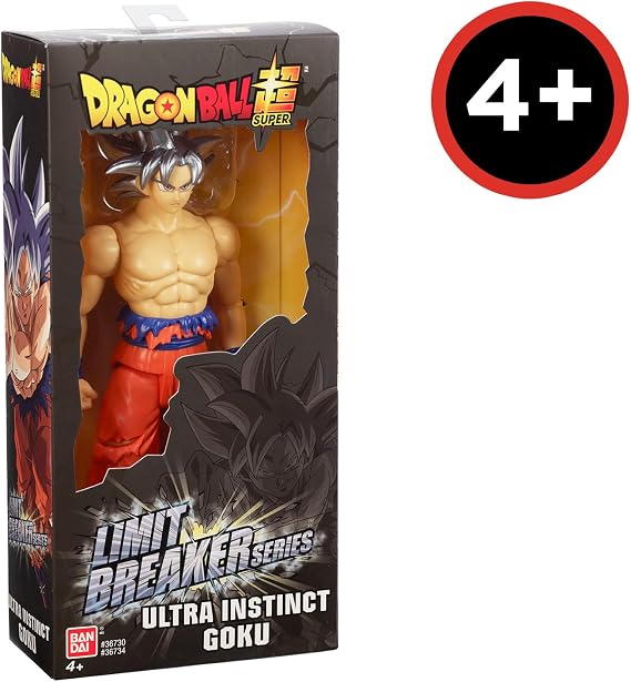 Dragon Ball Z BANDAI, Ultra Instinct Goku - 30 cm Dragon Ball Unlimited Series Figures