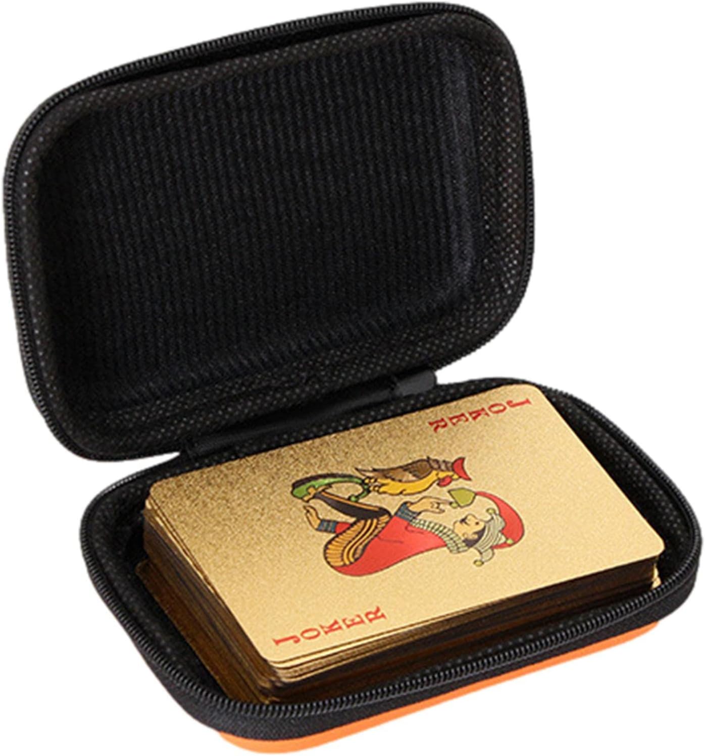ulapithi Playing Card Case Playing Card Deck Boxes Playing Card Deck Case Trading Card Storage Box Card Boxes Snaps Closed Poker Playing Card Deck Cases Storage Box, Random Color