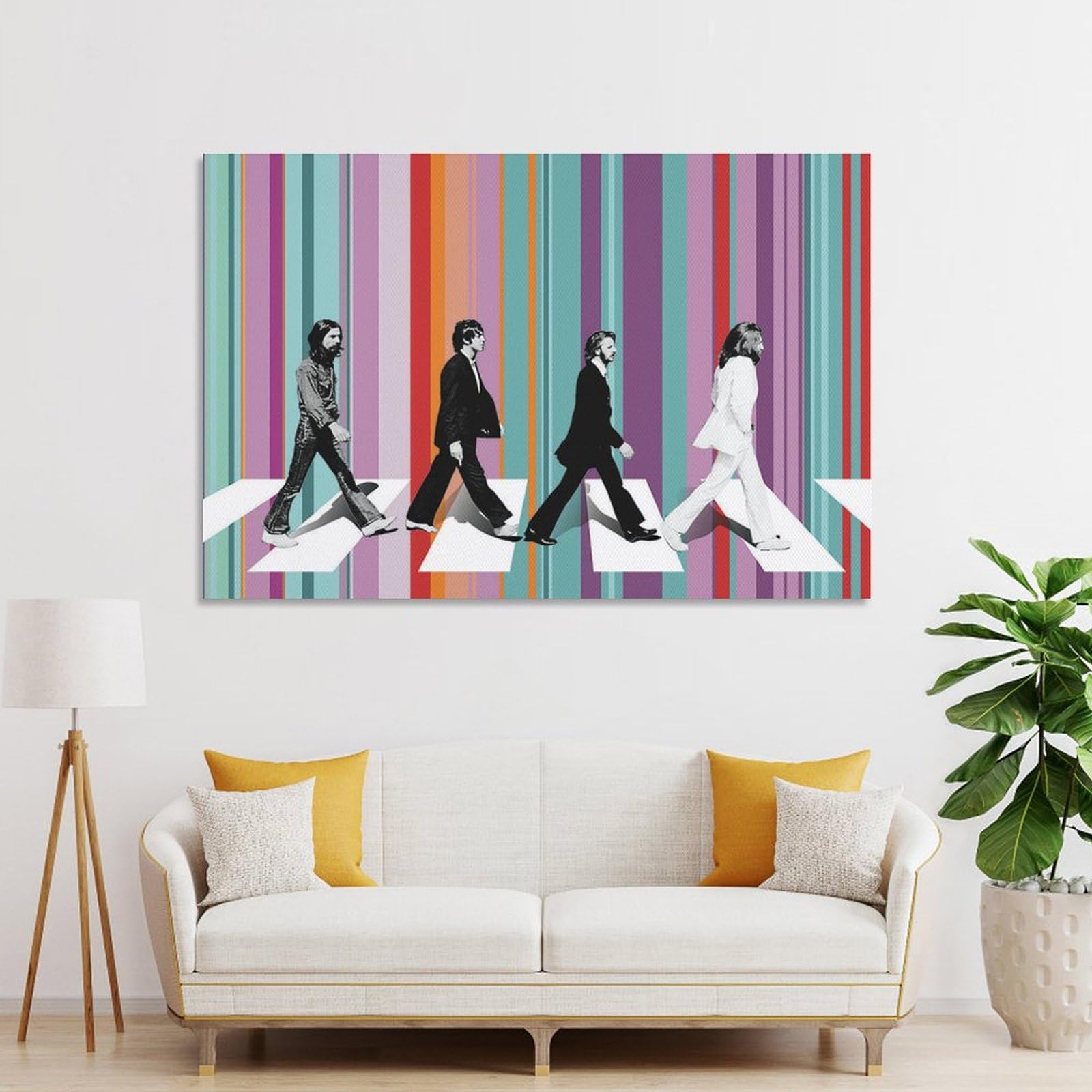 アートパネル　ビートルズ　絵画　絵　壁掛け　アート　ガラス　額絵　グラフィック アートパネル ビートルズ 絵画 絵 壁掛け アート ガラス 額絵