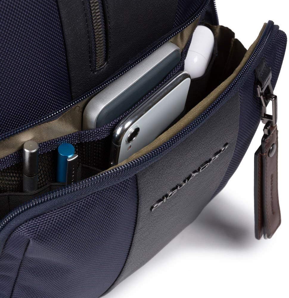PIQUADRO Backpack Brief 2 Blue - CA3214BR2BM-BLU