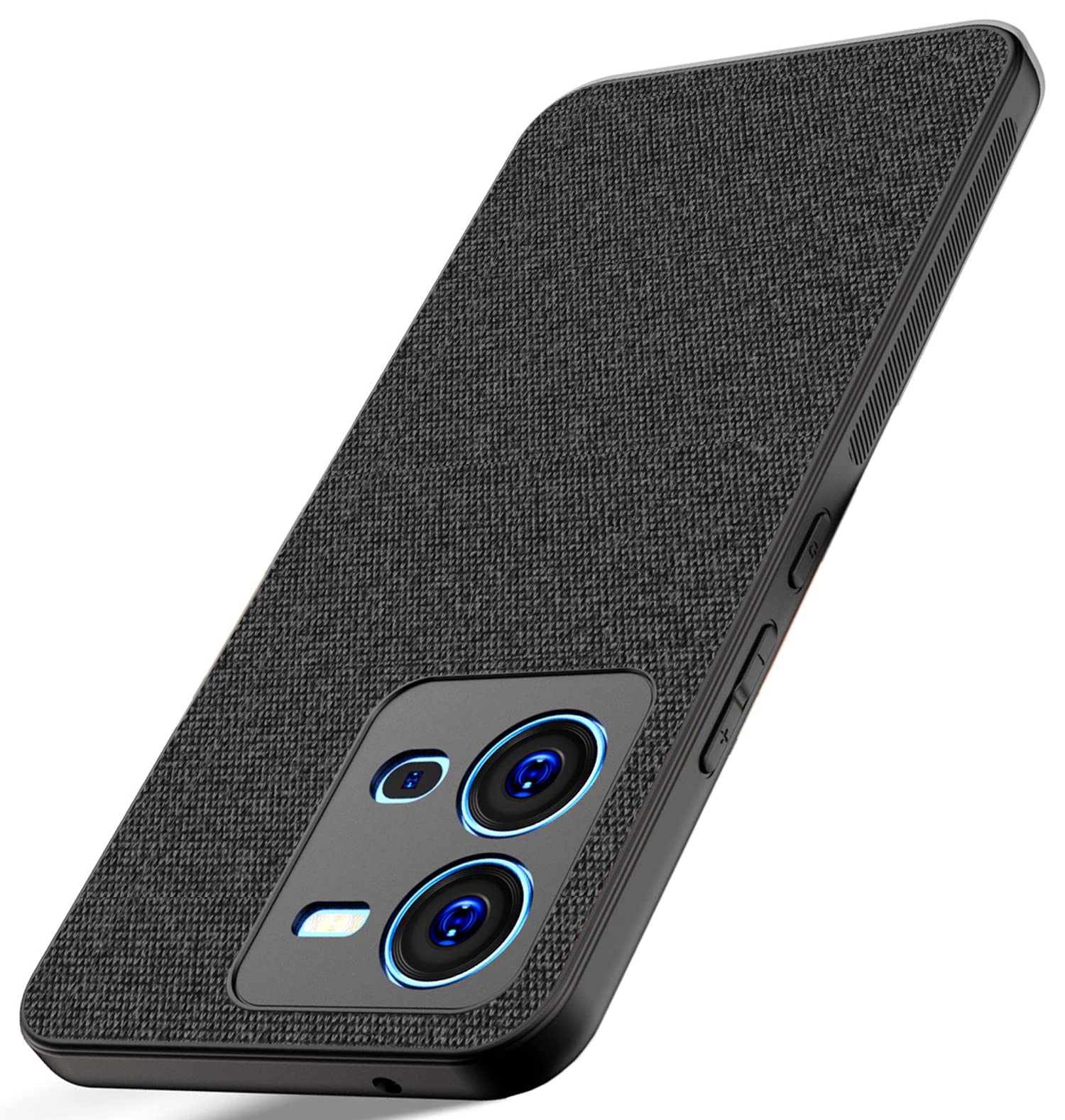 Kapa Soft Full Fabric Protective Back Case Cover for Vivo V25 (5G) (Black), PC+Cloth (B0BLK21KBL) Amazon Price History, Amazon Price Tracker