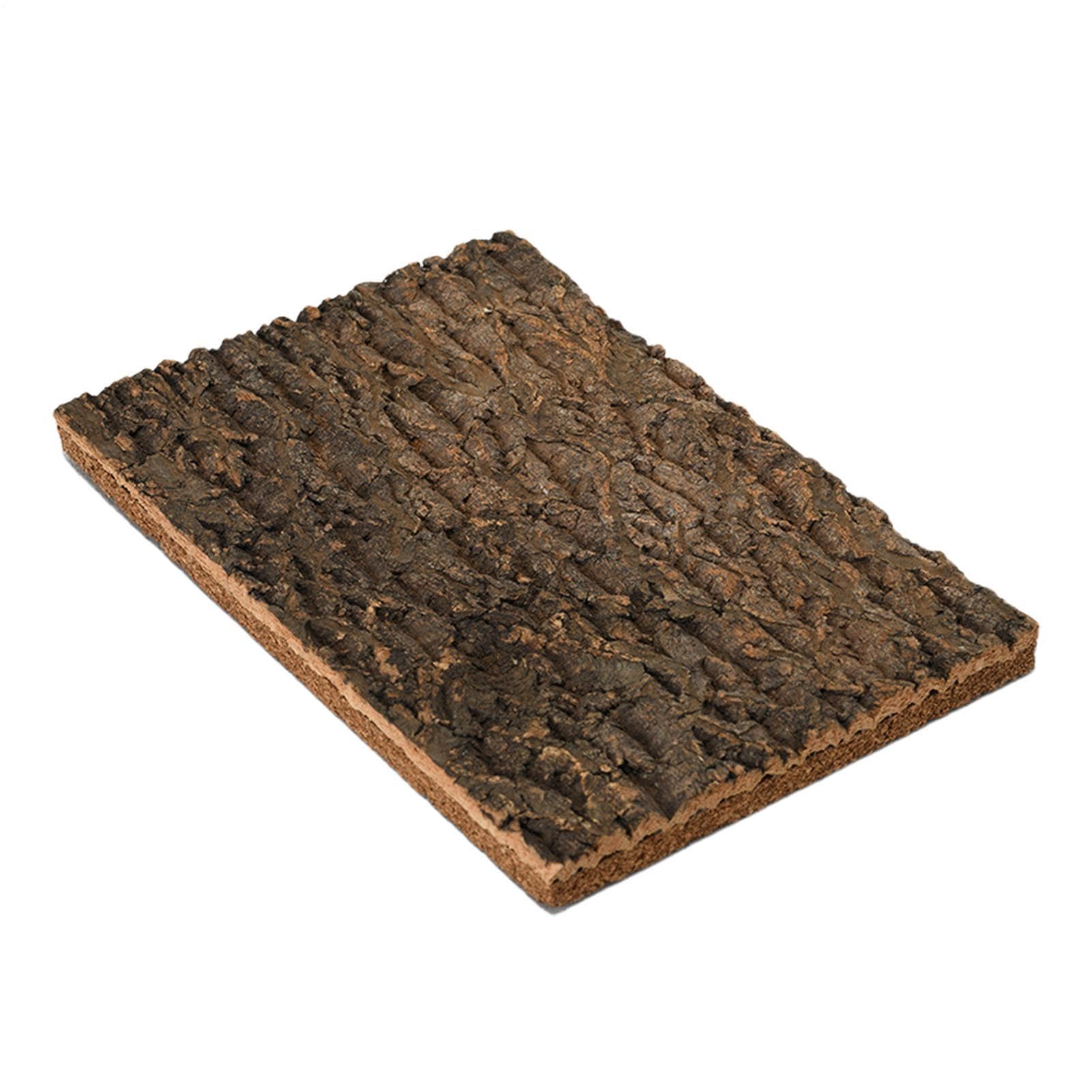 Écorce pour terrarium haut de gamme et décor de grimpe texturé pour lézard et tortue