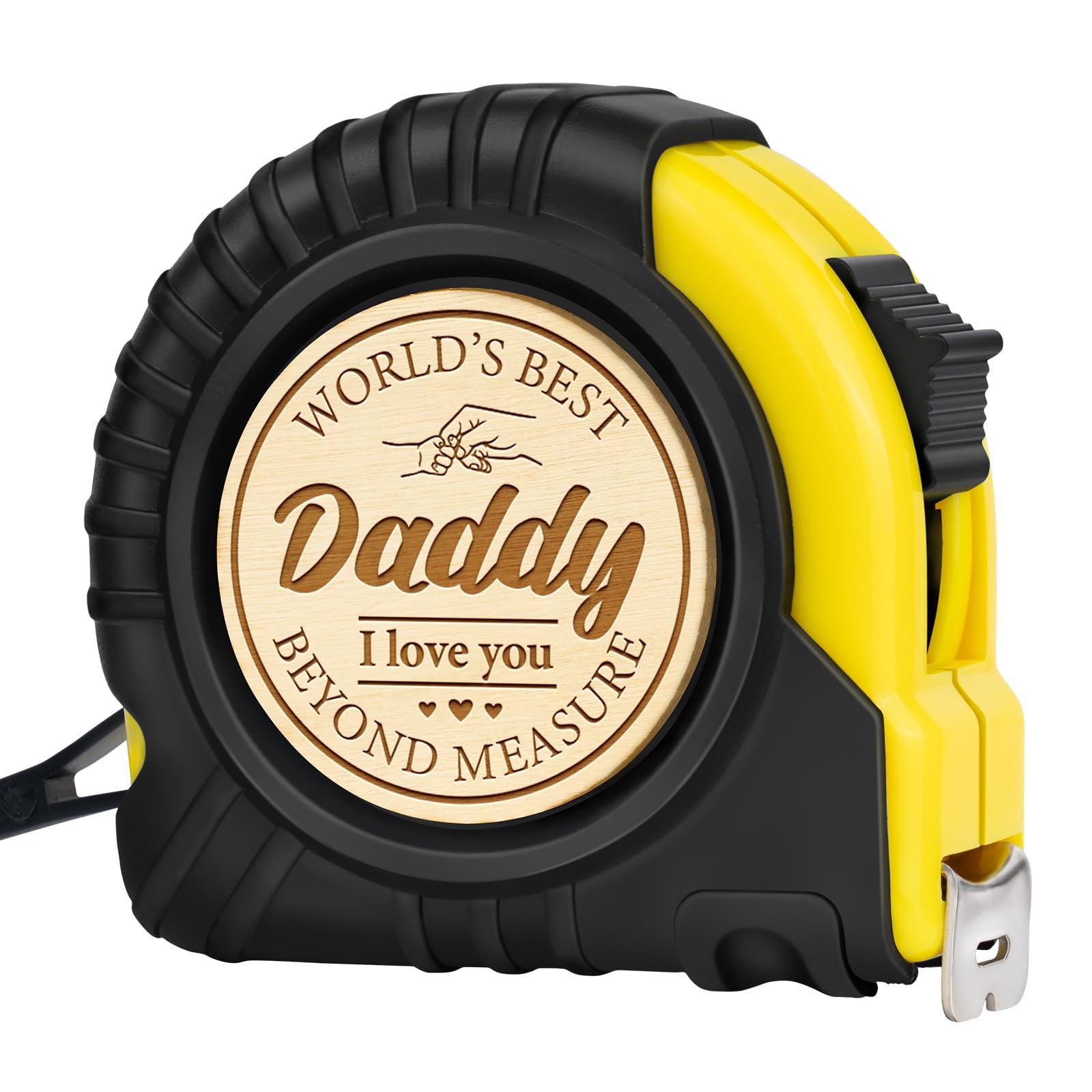 Fathers Day For Daddy, Dad Gifts, Daddy Birthday Gifts, Dad Birthday Gift From Daughter Son, Father's Day Presents For Daddy, World Best Daddy Tape Measure — image 1