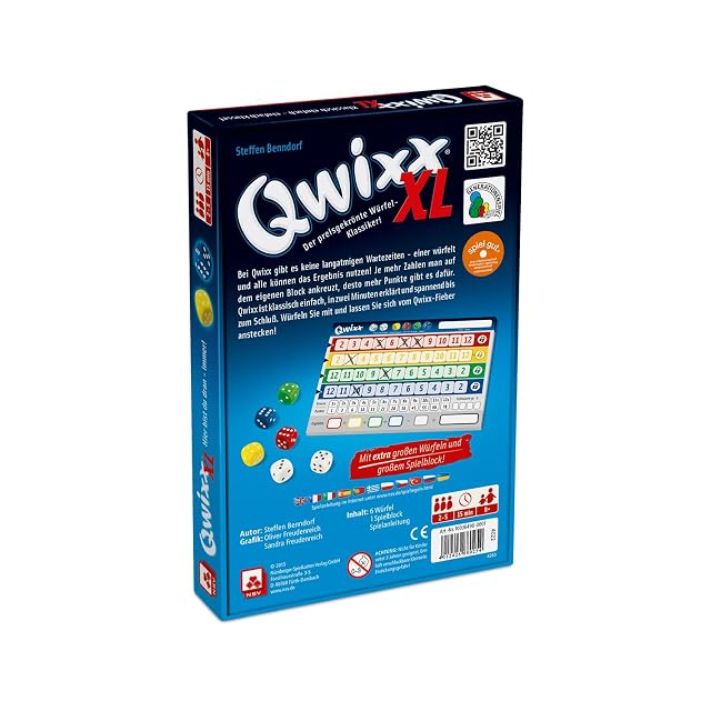 Foto 2 de 8 de Nürnberger-Spielkarten-Verlag - Juego de dados, de 2 a 5 jugadores (versión en alemán)