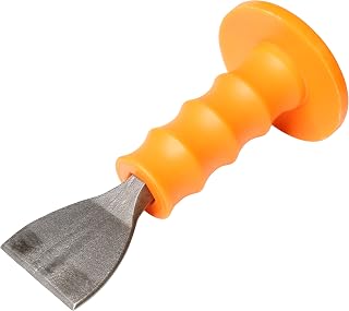 Mayhew Select 35705 2-1/4-by-7-3/4-Inch Handguarded Mason Chisel , Black