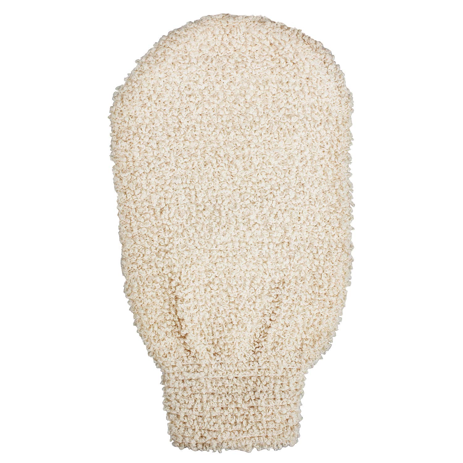 MyLifeUNIT Natural Vegetable Fiber Bath Exfoliating Gloves Scrubber Loofah Mitt Washcloths