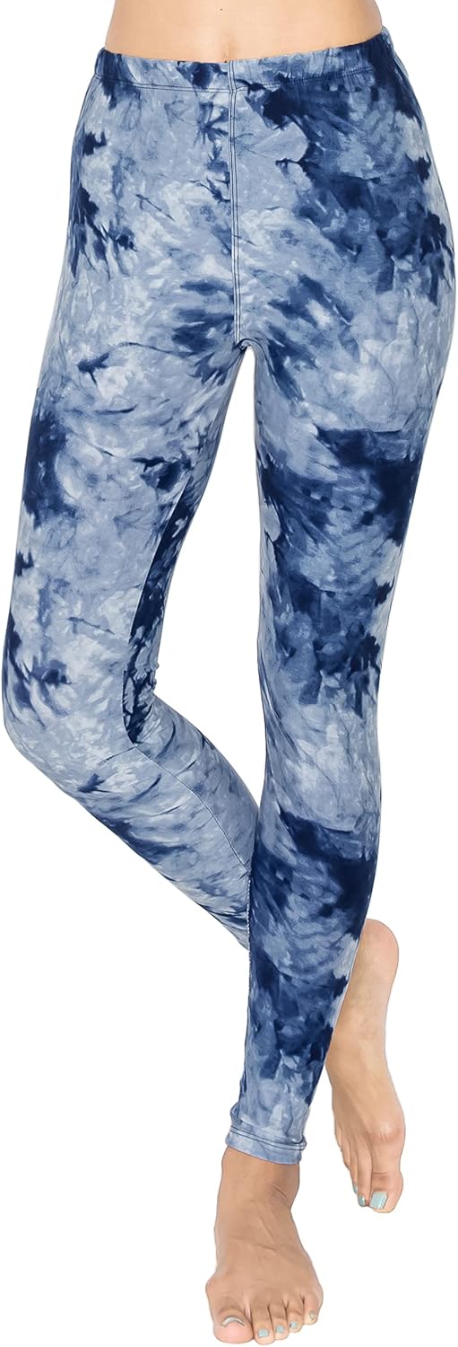 ALWAYS Printed Leggings for Women - Premium Super Soft Comfort Bold Prints