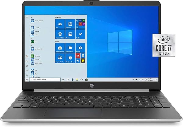 HP Computadora portátil 2020 15.6 pulgadas, Intel Quard-Core i7 1065G7 de 10ª generación hasta 3.9GHz, 16GB DDR4 RAM, 256GB PCIe SSD, WiFi 802.11AC, micrófono, cámara web, lista para clase en línea, Windows 10 🥇✔️ ® A Pedido 🏆™