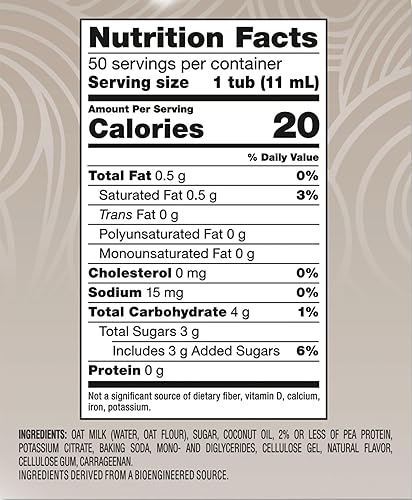 Miniatura 8 de Nestle Coffee mate - Crema líquida para café a base de plantas, leche de avena con sabor a vainilla, caja de 50 unidades (paquete de 2) con cuchara