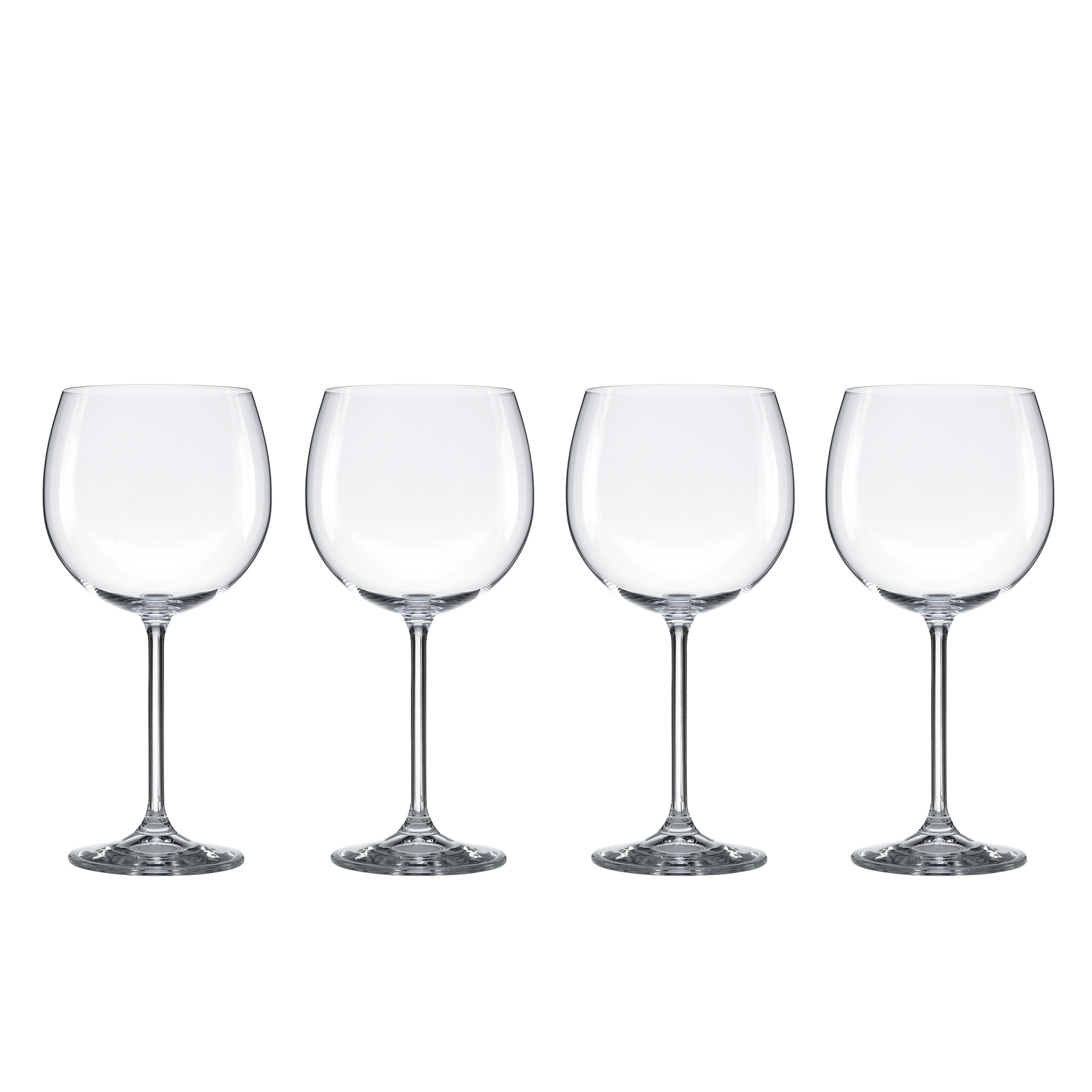Food & Wine For Gorham The Entertainer Wine Gl, Burgundy, Set of 4
