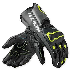 REVIT Mens Quantum 3 Race Motorcycle Gloves