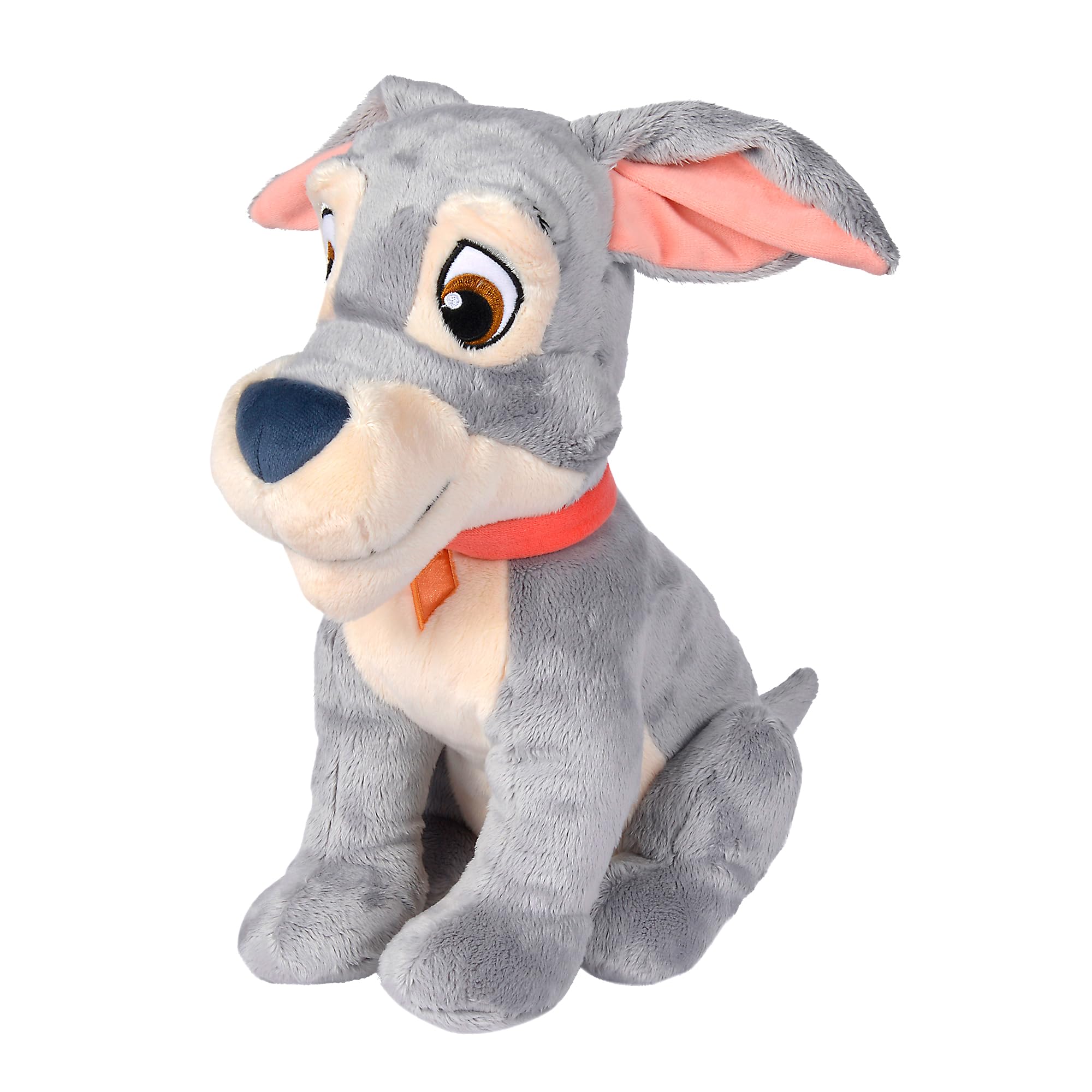 Simba - Disney Plüschfigur, Wanderer der Dame und des Vagabunds, 35 cm, 100% offizielles Disney-Lizenzprodukt, geeignet ab den ersten Monaten des Lebens