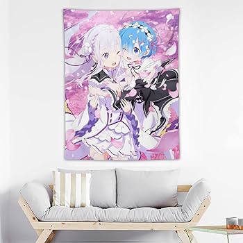 リゼロ タペストリー Amazon.co.jp: タペストリー 可愛い アニメ柄 Reゼロから始める