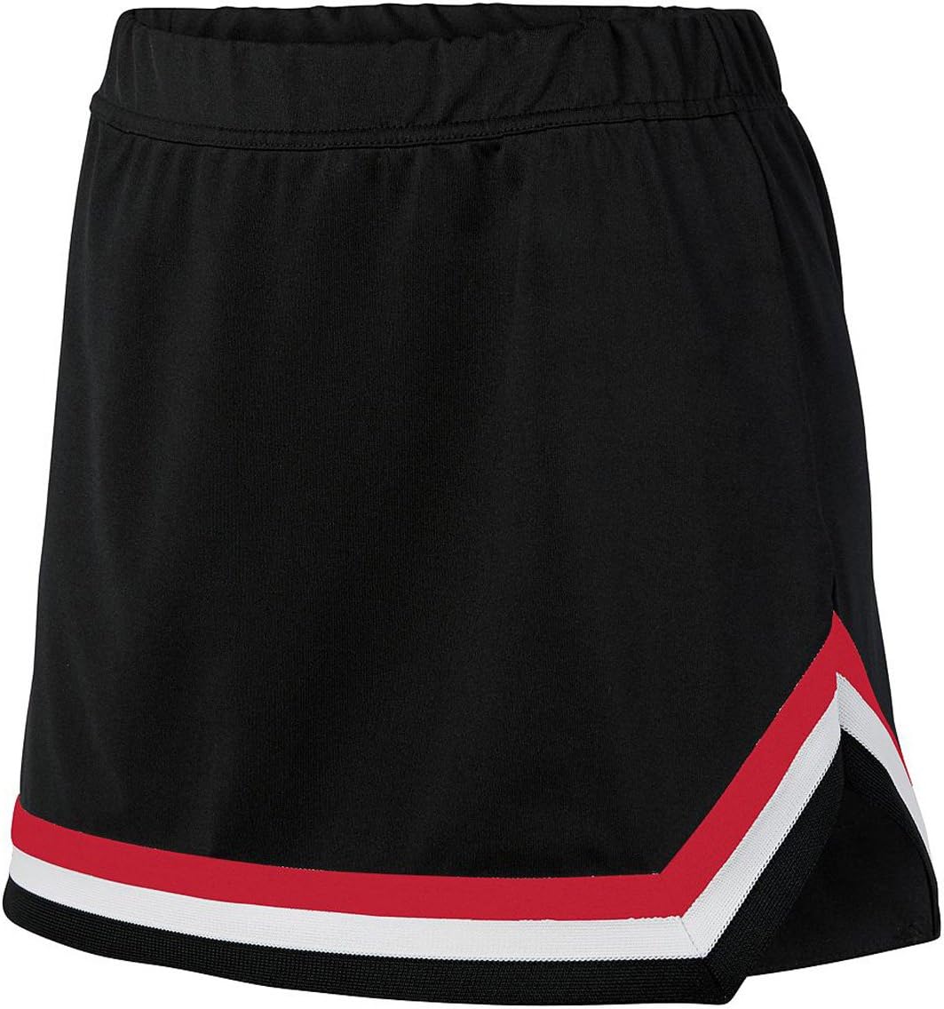 Augusta Sportswear Womens Pike Skirt M Black/Red/White