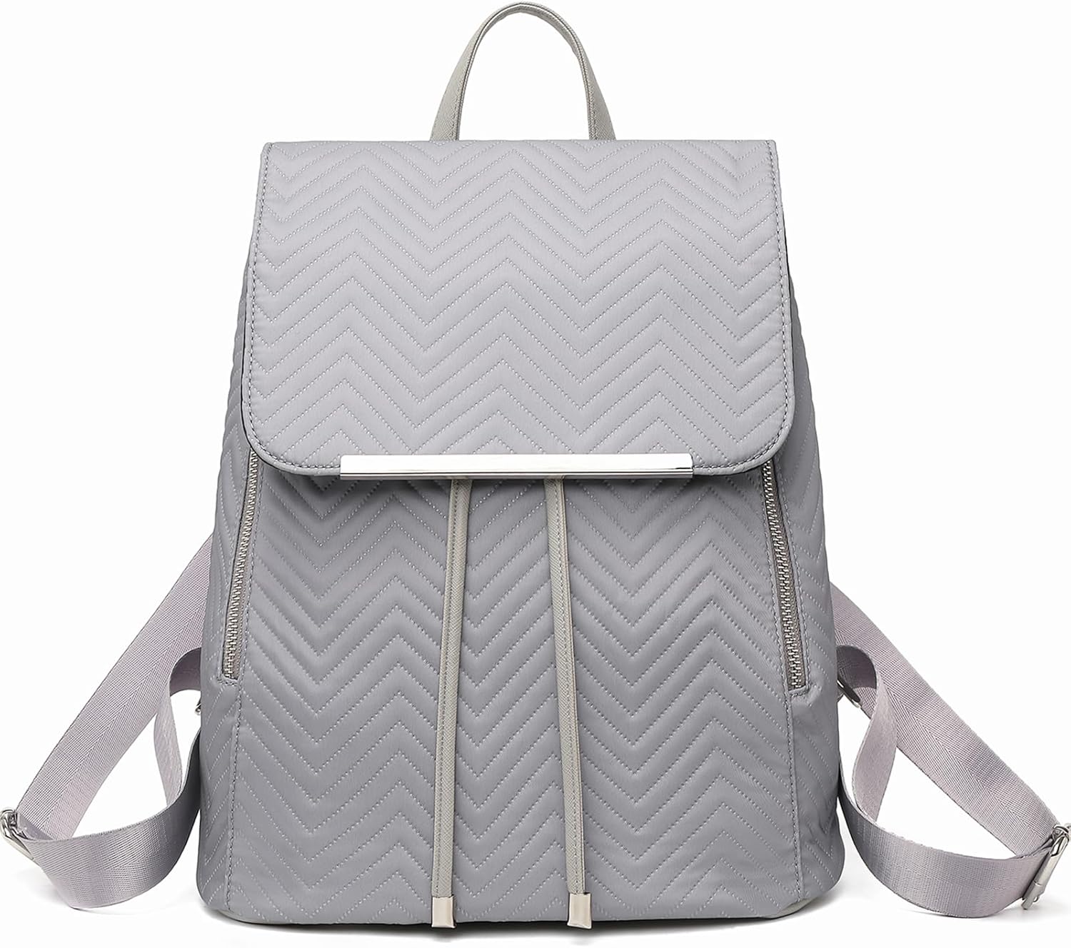 Miss Lulu Backpack Womens Fashion Backpacks Grey Backpack Ladies Polyester Waterproof Daypack Medium School Work Travel Miss Lulu Backpack Womens Fashion Backpacks Grey Backpack Ladies Polyester Waterproof Daypack Medium School Work Travel