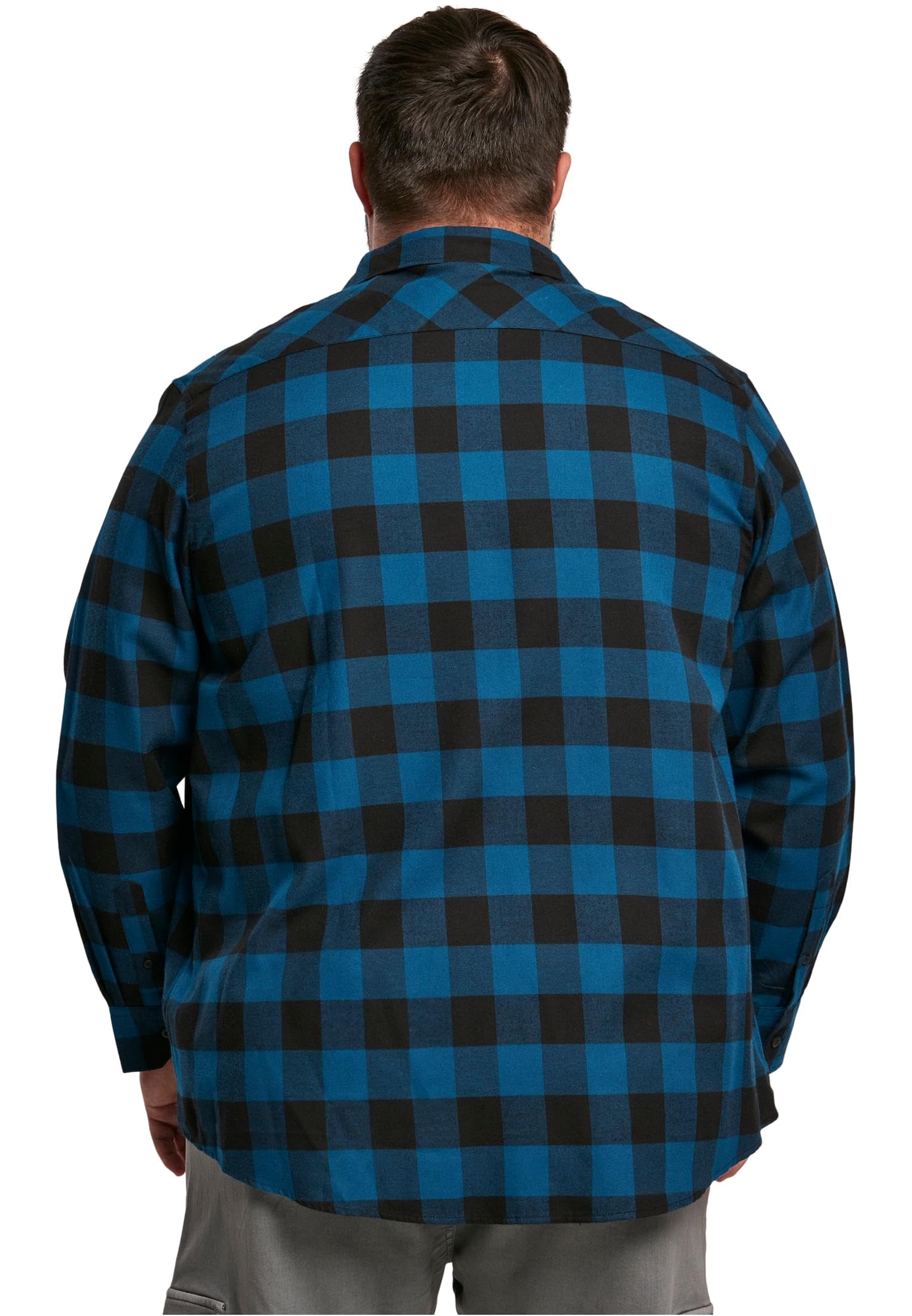 Urban Classics Herren Checked Flanell Shirt
