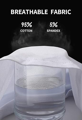 Miniatura 5 de V FOR CITY Camisola de algodón con tirantes delgados ajustables para mujer, paquete de 2