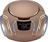 Sylvania Boombox portátil de CD com rádio AM/FM