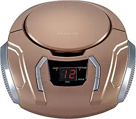 Sylvania Boombox portátil de CD com rádio AM/FM