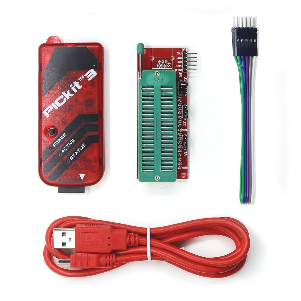 Amazon | PIC プログラミングキット PICKIT3 プログラマー ICD2