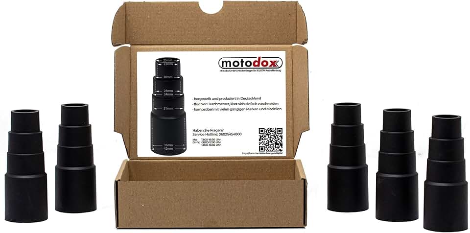 Made in Germany – universal vacuum cleaner adapter, suction 