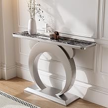 Modern Console Table with Open Storage Space,Small Entryway Tables,Behind Sofa Creativity Table,for Entry Way,Hallway,Couch,Living Room,Kitchen,Foyer