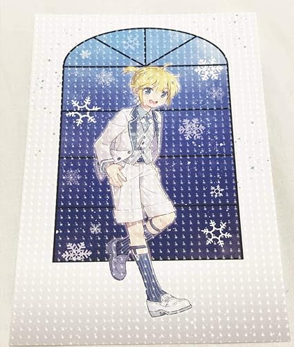 Amazon 鏡音レン 雪ミク 19 Snow Miku 札幌雪まつり アニメイト フェア 特典 ポストカード アニメ 萌えグッズ 通販
