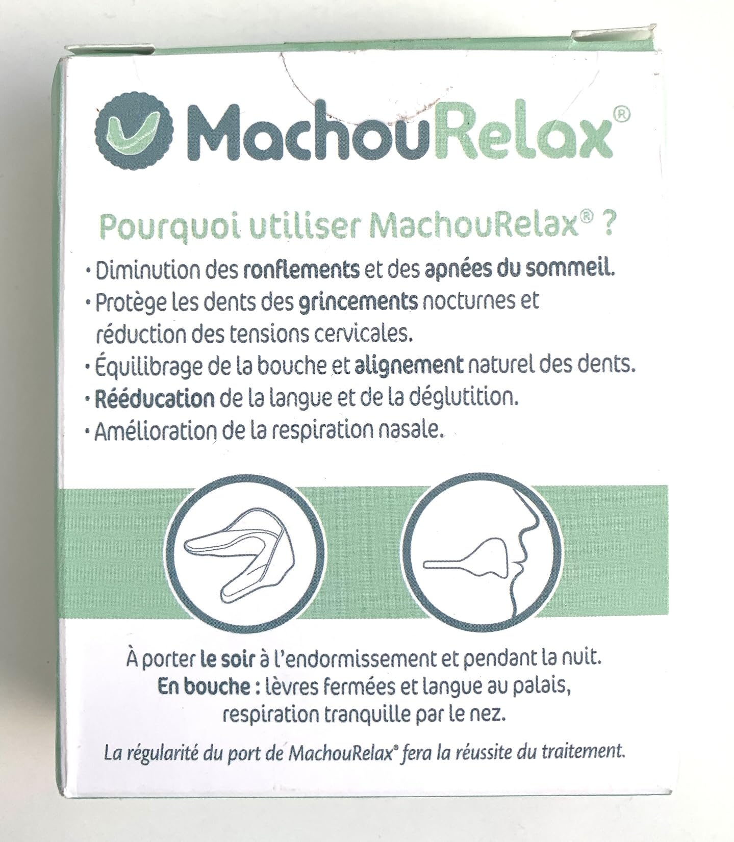 Machourelax gouttière dentaire relaxation adulte