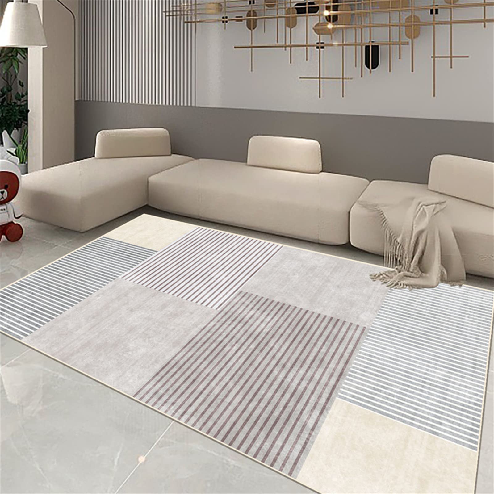 Tapis de salon moderne en marbre pour transformer votre intérieur