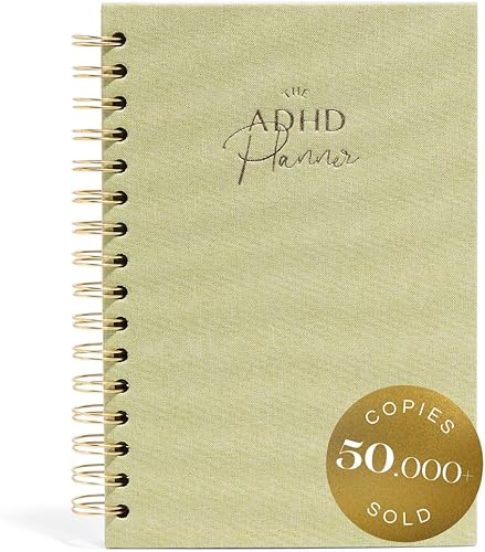 La agenda ADHD - Diario organizador de horarios diarios/semanales sin fecha - Rastreador de hábitos para registrar emociones y estado de ánimo