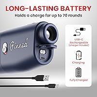 Vista 5 de Pinned Prism Slope Golf Rangefinder - Golf Distance Rangefinder with Slope - USB Rechargeable, Pinned Locked Vibration Laser Range Finder - Range