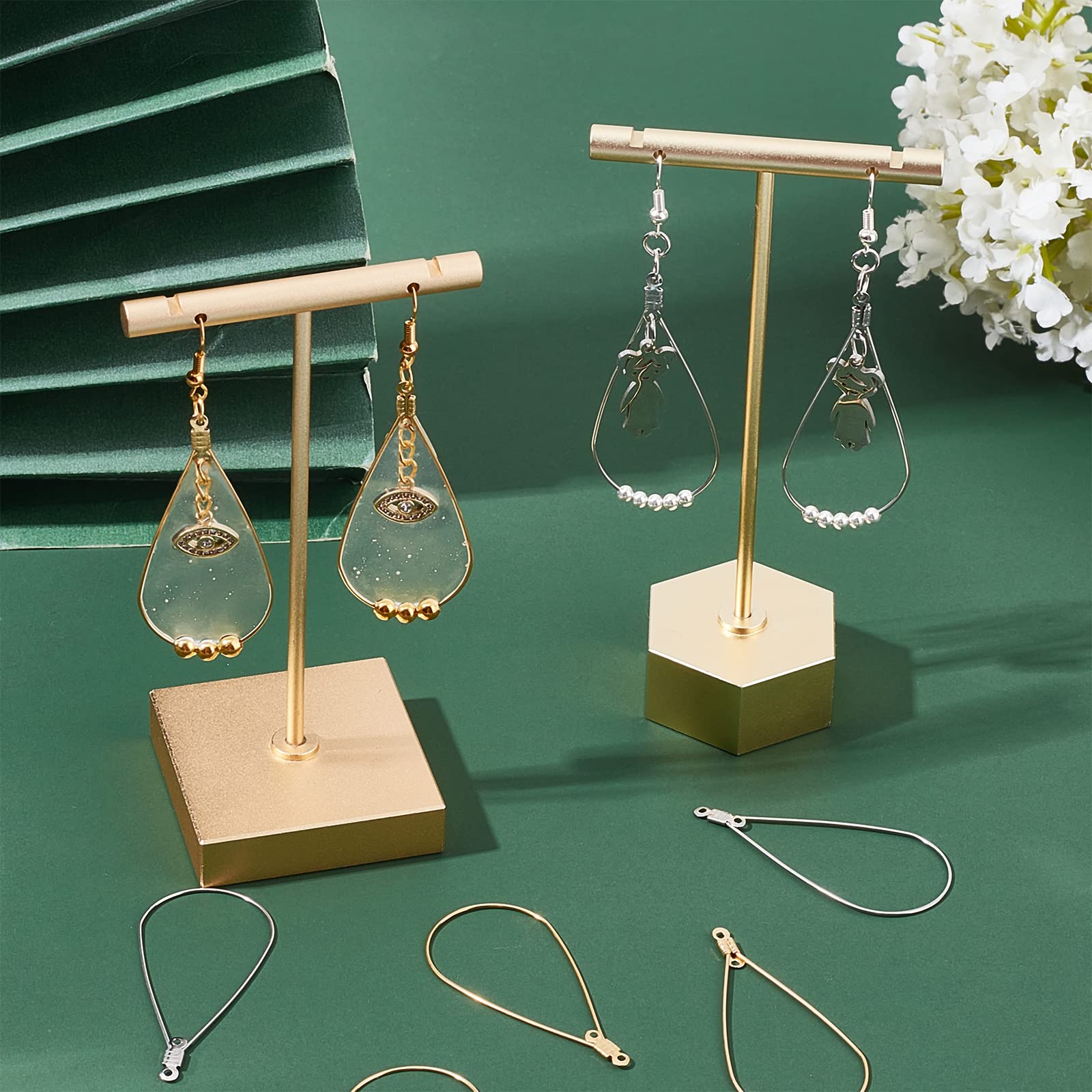 Beebeecraft 1 Doos 100Pcs Hoop Earring Bevindingen 18K Verguld 316 Roestvrij Staal 30mm Wijnglas Charms Ringen met 0.7mm Pin DIY Oorbel Kralen voor Hoop Oorbellen Maken Beebeecraft 1 Doos 100Pcs Hoop Earring Bevindingen 18K Verguld 316 Roestvrij Staal 30mm Wijnglas Charms Ringen met 0.7mm Pin DIY Oorbel Kralen voor Hoop Oorbellen Maken