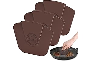 Non-Scratch Cleaning Scraper Tool for Cookware, 3 Pcs