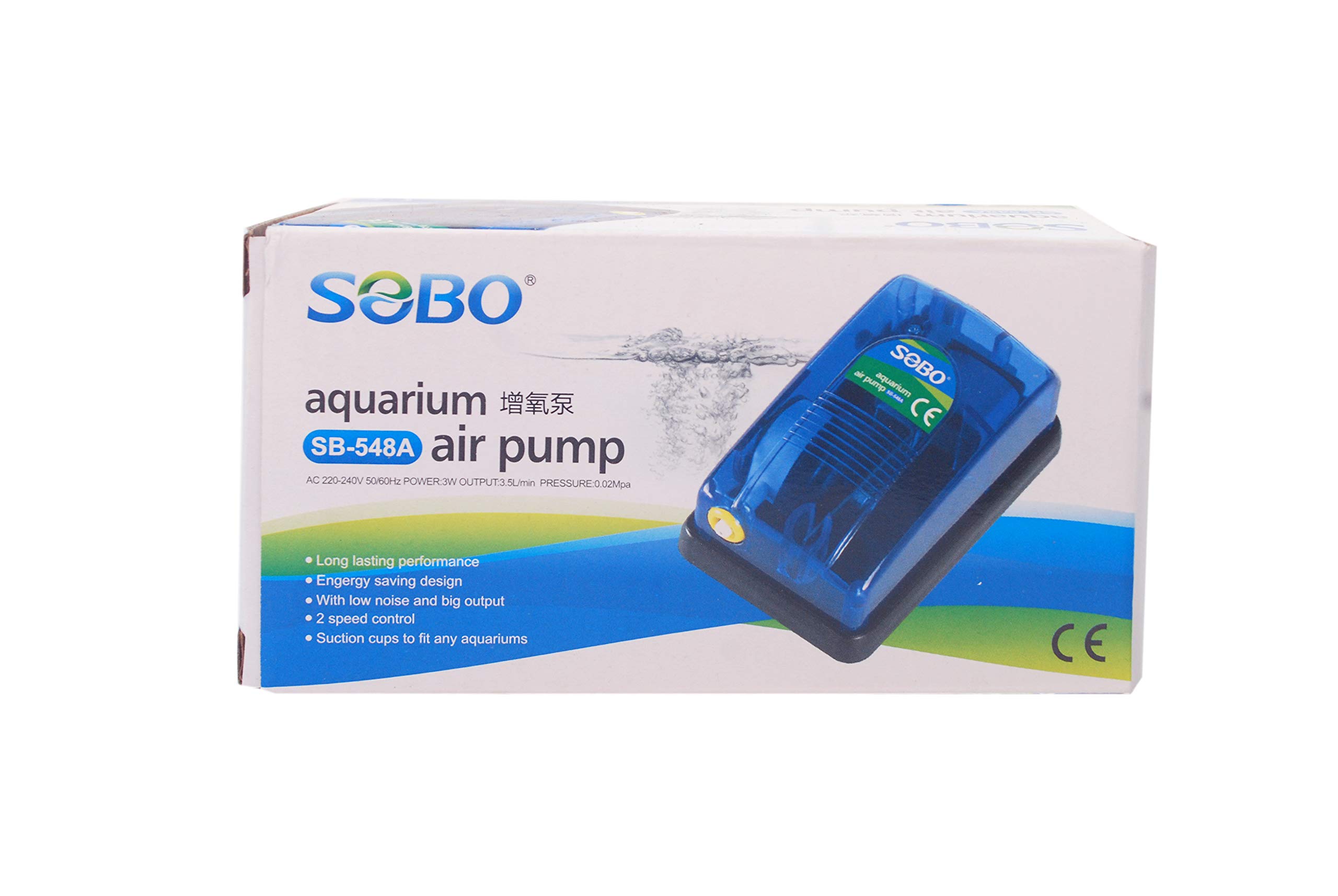 SOBO SB-548A High Power Aquarium Air Pump Upgraded 2020 Genuine Product (B08NHPQPF2) Amazon Price History, Amazon Price Tracker