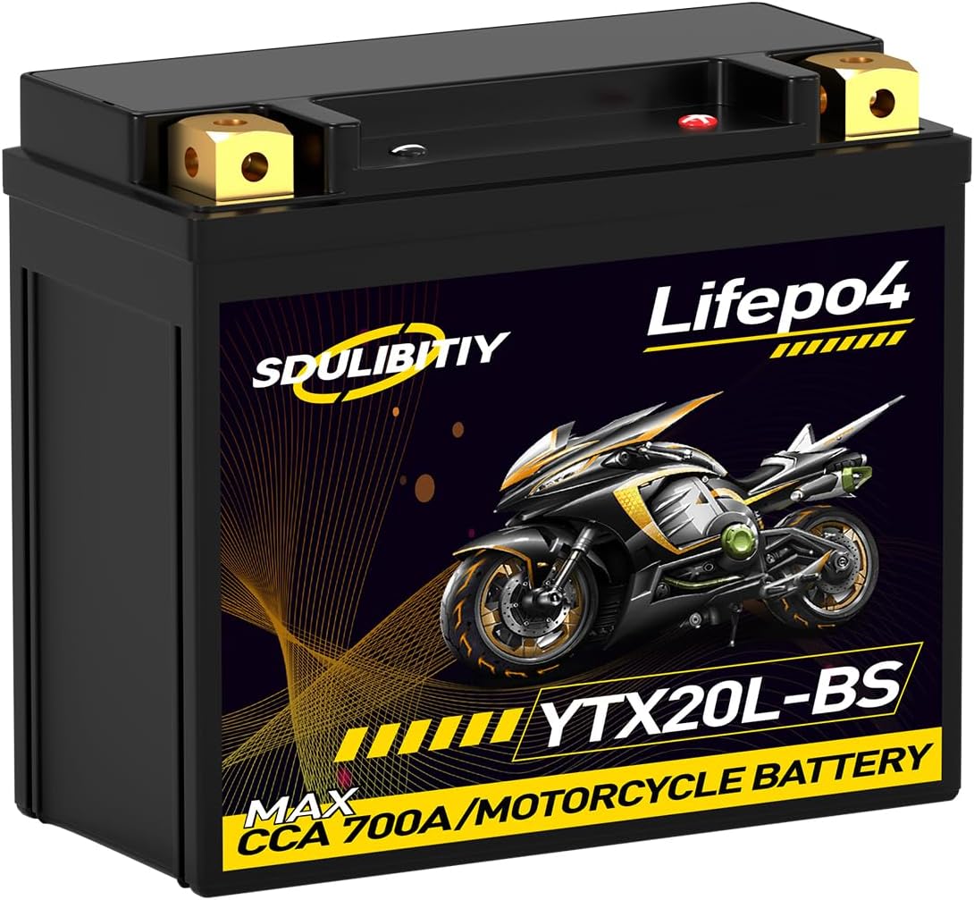 Batería HI-Q YTX20L-BS AGM Con Pack De ácido - BaterÍas Y ElectrÓnica
