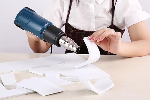 Miniatura 8 de AMZQNART Espuma EVA de 0.315 in, espuma de cosplay de 16 x 59 pulgadas (6.5 pies cuadrados), color blanco, adecuada para modelado de espuma grande,