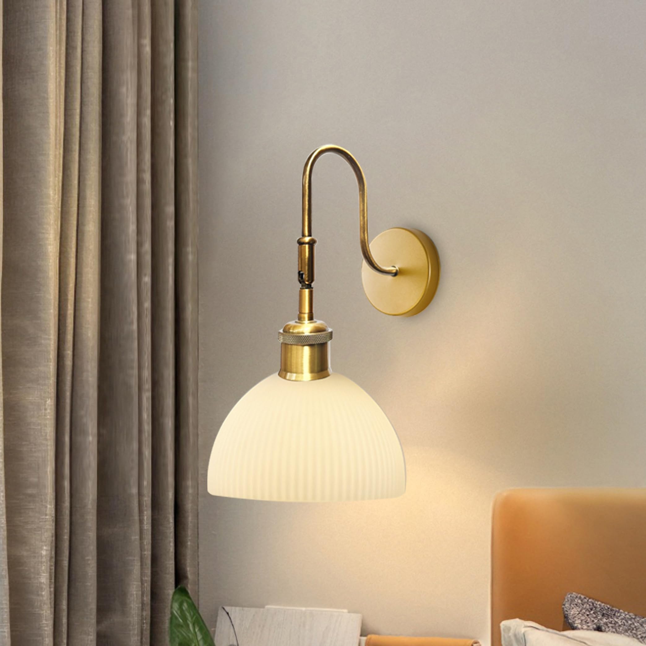 Amazon.co.jp : 千飾 ブラケットライト レトロ 壁付け照明器具  