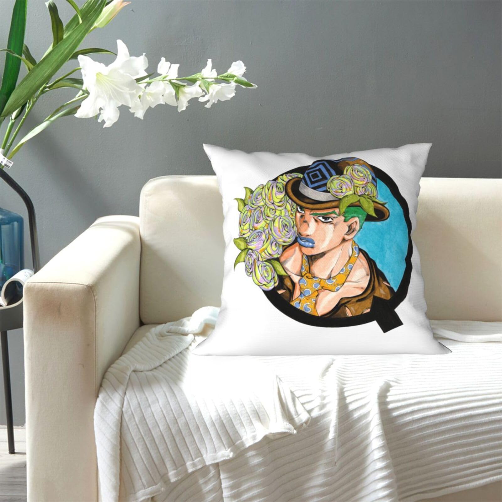 クッションカバー JOJO Amazon｜クッションカバー ジョジョの奇妙な冒险 座布団カバー 枕