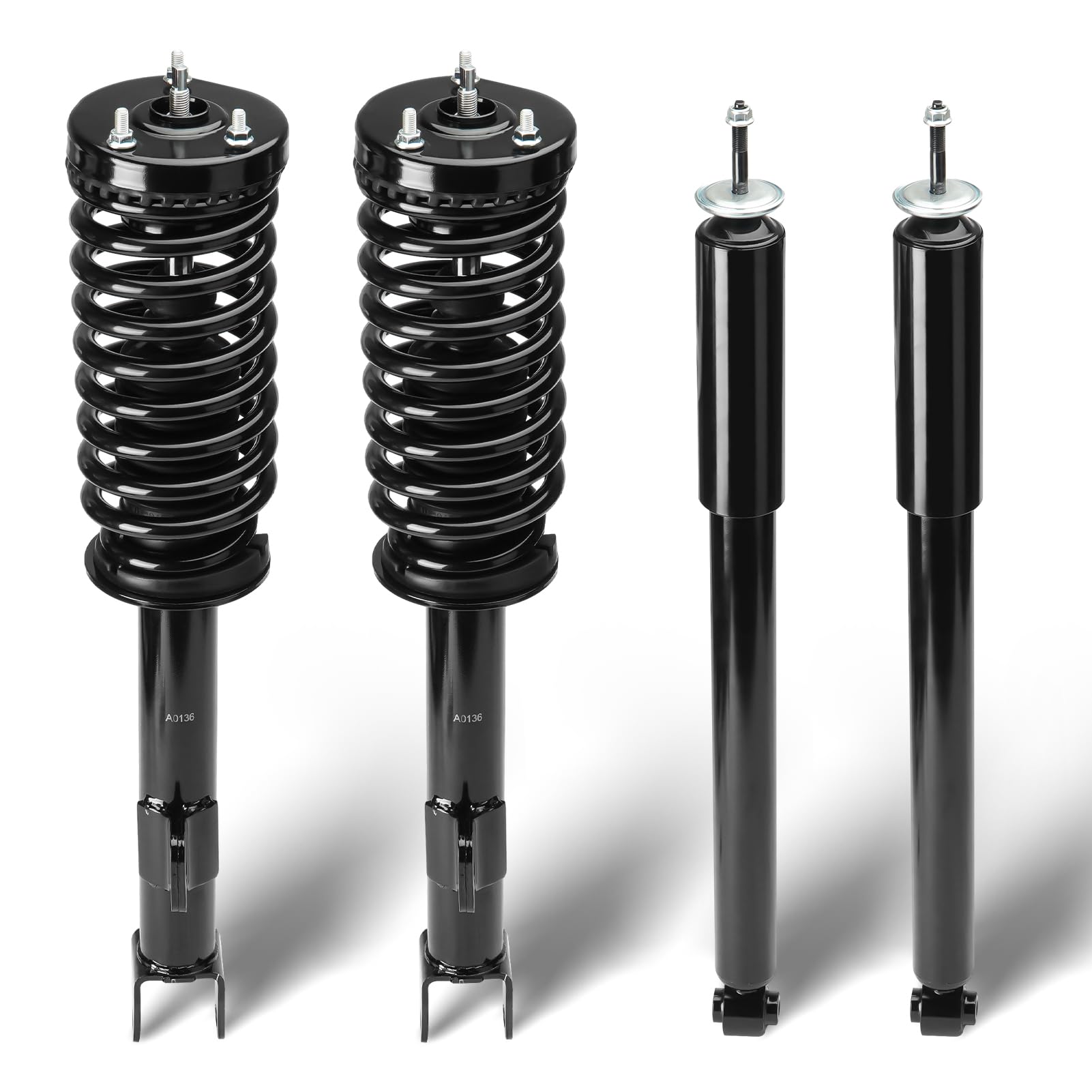 Front and Rear Struts Assembly Shock Absorber Fit for Chrysler 300